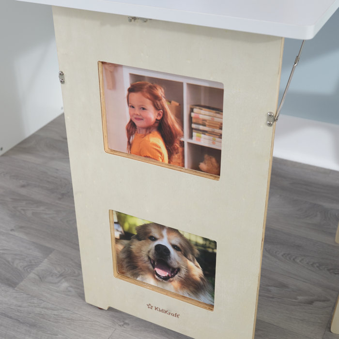 KidKraft Arches Floating Wall Desk & Chair & Reviews Wayfair